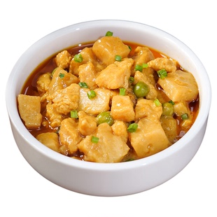 粮农星厨咖喱鸡肉丁料理包半成品预制菜200g外卖盖浇饭商家用速食