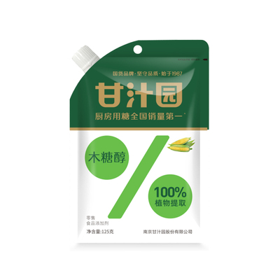 甘汁园木糖醇袋装125g