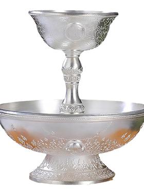 纯银镀金护法杯禅意客厅摆件