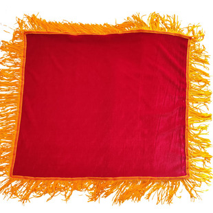 绒布托盘布颁奖开业剪彩典礼仪式装扮用品酒红色金丝绒红色盖布