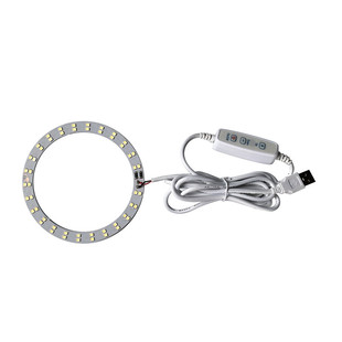 10档调光无极调光白开关灯高亮LED电脑充电宝应急充电宝USB地摊灯