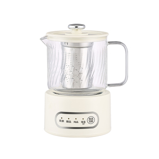 办公室小型养生壶家用迷你全玻璃恒温花茶壶电烧水壶煮茶器电茶炉