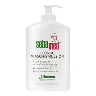 德国施巴成人洁肤沐浴露男女清洁保湿PH5.5孕妇可用沐浴露400ml