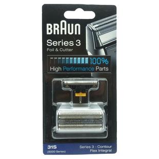 braun博朗剃须刀刀头31S配件网膜适用350 360 370 官方旗舰配件