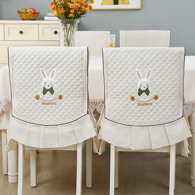 椅套椅垫餐椅垫餐桌椅子套罩通用一体靠背连体凳子套桌布布艺坐垫