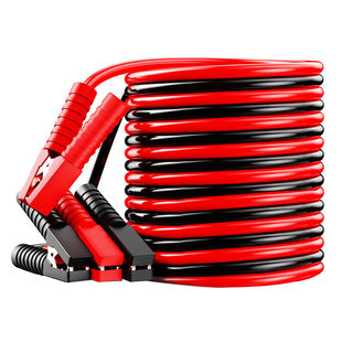 汽车搭火线电瓶搭电线连接线夹子专用加粗打火搭电神器纯铜搭车线