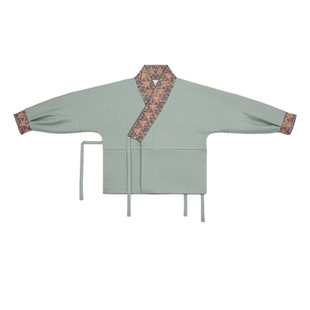 谜阿凰【霜华棉袄】汉服汉元素套装保暖外套松紧腰马面裙拜年款女