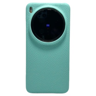 BULGIN适用vivox200ultra磁吸手机壳真皮vivox300pro新款磁吸保护壳x200s高端头层牛皮革巨好看保护套超好看