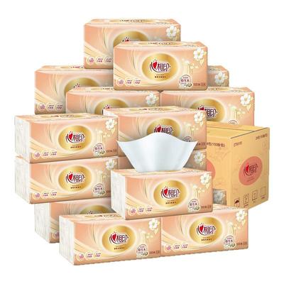 心相印纸巾抽纸整箱批家用实惠装