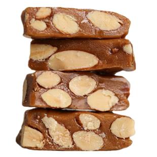 太妃糖100%纯手工熬制无添加海盐杏仁太妃糖焦糖坚果酥糖巴旦木糖