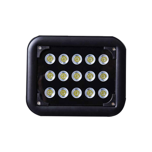 白光监控补光灯12v夜视光感自动停车场照车牌摄辅助LED道闸识别