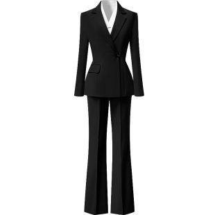 秋冬职业西装套装女高端定制款商务正装气质女神范珠宝店工作服女