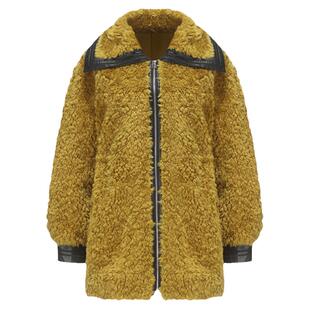 tanni新款通勤复古百搭设计感显瘦保暖外套女TM31OW004A