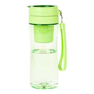 特百惠 500ML茶乐随心杯 男女士学生便携运动水壶 带提绳有盖茶隔