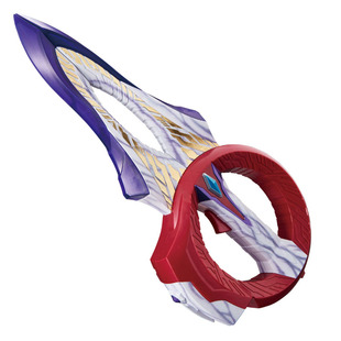 万代特利迦奥特曼DX变身武器圆环之臂变形中文发声和密钥联动玩具