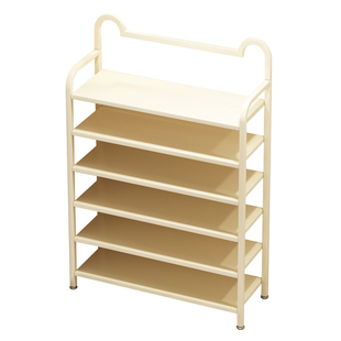 奶油风鞋架多层家用门口儿童鞋柜入户门室内好看宝宝鞋子收纳架子