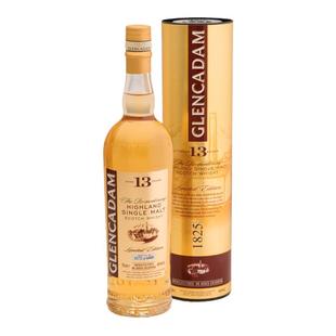 Glencadam格兰卡登13年单一麦芽威士忌酒苏格兰进口洋酒礼盒700ml