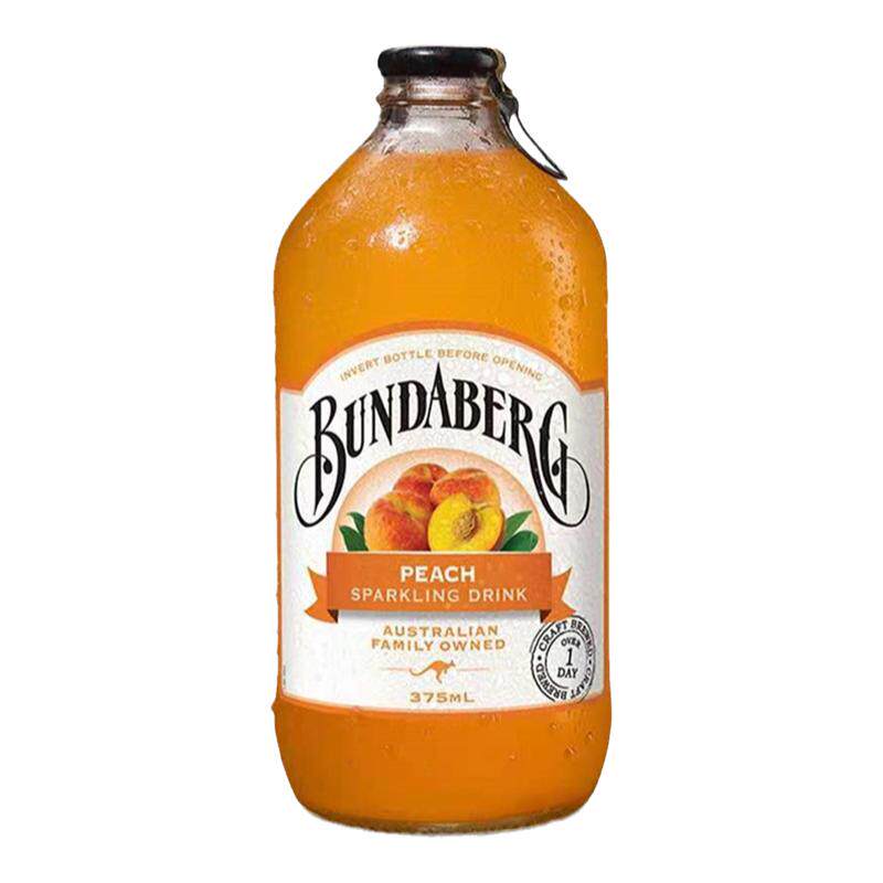 澳大利亚进口Bundaberg宾得宝汽水果味饮料375ML气泡水bundaberg