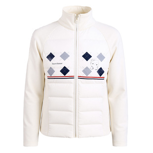 BarryBanny女童羽绒服90白鸭绒2025新款冬季儿童校服神器内搭冬装