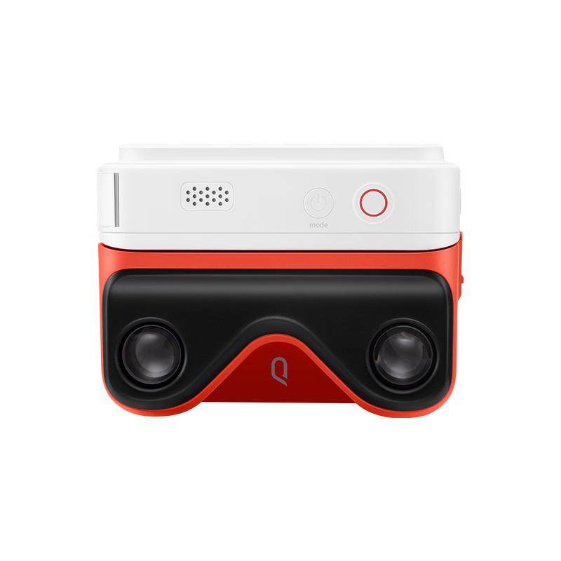 酷看QooCam EGO 3D立体相机 运动数码VR相机 3D立拍立得qoocamego