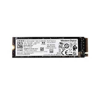 西数SN720 256G 512G SN730 M.2 NVME 2280黑盘固态硬盘760P 128G