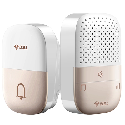 公牛自发电远距离传输一拖一门铃