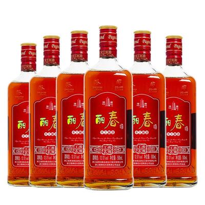 高盖丽春半甜型6瓶黄酒