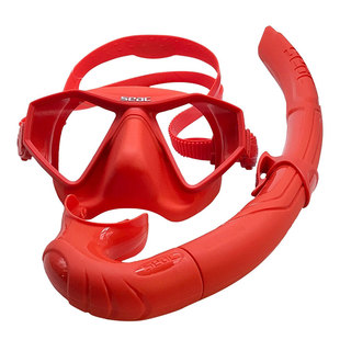 SEAC M70 自由潜面镜渔猎专业潜水镜Liquid湿式呼吸管低容积70cc