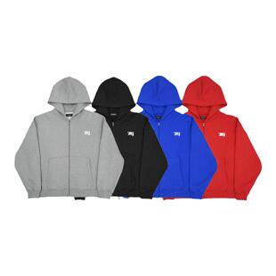 FAR ARCHIVE 24SS EVERSE LOGO刺绣拉链卫衣南韩vibe