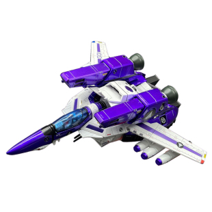 KC KitzConcept太空堡垒超时空要塞VF-1S火焰之神紫色SP套装2.5版