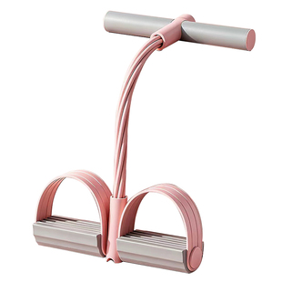 脚蹬拉力器升级高强弹力多功能健身器材训练腹部仰卧起坐辅助拉伸