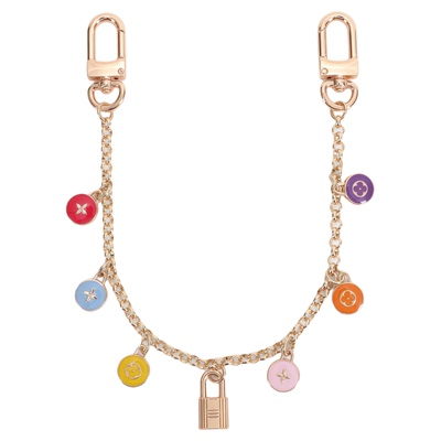 lv包包聪明豆彩四叶草挂饰