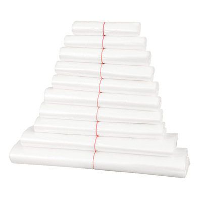 加厚白色塑料袋透明马夹背心袋