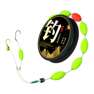 七星漂悬停逗钓线组传统钓免调漂自动找底钓组反底钓鲫鱼翻转鱼钩