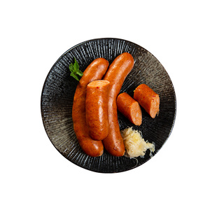 bahnhof/柏纳夫德式香肠辣味皮丘乐香肠330g德国风味烤肠肉肠商用