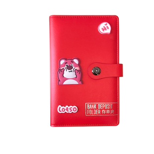 票据夹收纳皮本支票汇票定期活动存款单票据本户口本演唱会收集册