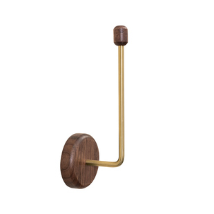 素风胡桃木发圈发箍发绳挂钩收纳免打孔壁挂首饰发饰头绳神器挂架