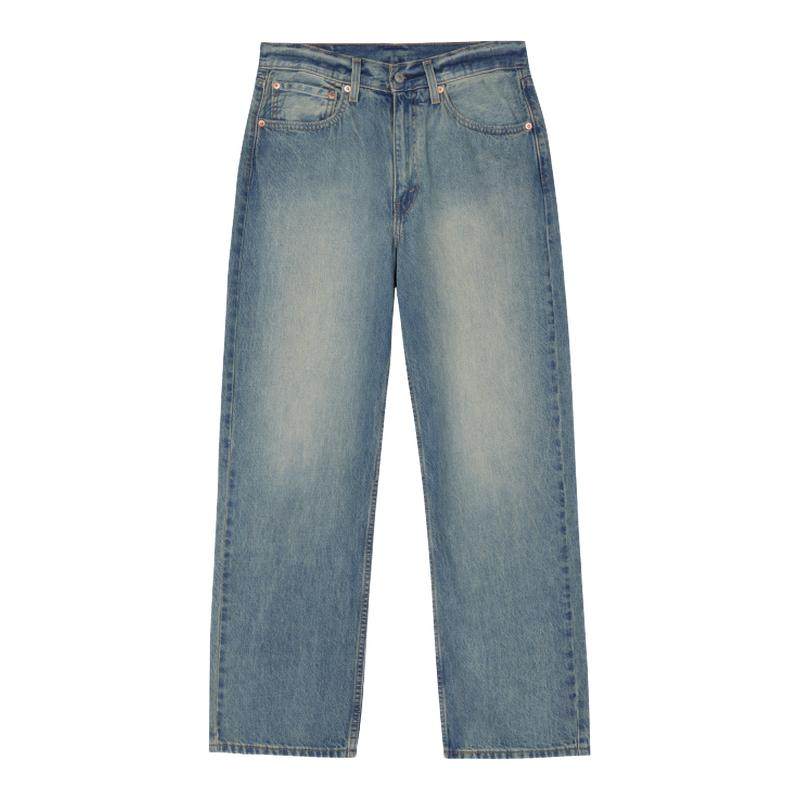 Levi's李维斯26年新款男士美式复古浅色565宽松休闲直筒牛仔裤