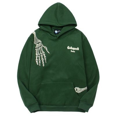 无襟美式常规青春流行抓绒布搞怪