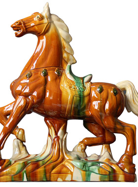 摆件风水赤兔马送宝马