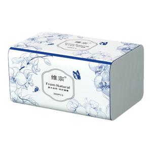 维宗大包抽纸巾青花瓷5层加厚家用实惠装餐巾纸厕纸卫生擦手纸面