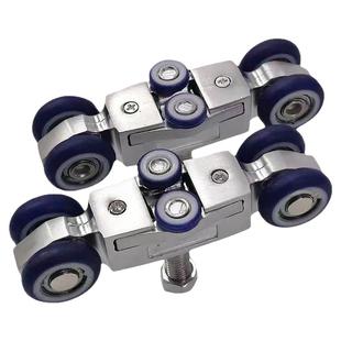 固特移门吊轮上滑轮静音推拉门吊门厨房实门木门轨道滑轨吊轨导轨