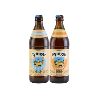 20瓶艾英格小麦白/春季博克老巴伐利亚窖藏啤酒500ml德国进口