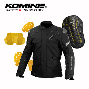 KOMINE四季高性能旗舰CE2级防护夹克摩托车拉力骑行服防水 JK-621