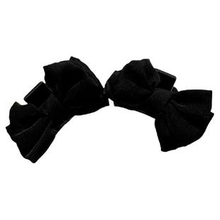 蝴蝶结发夹侧边刘海夹高级感公主头小抓夹女2025新款夹子耳后发卡