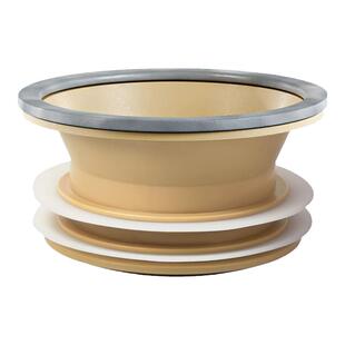 郎奇一体式马桶法兰密封圈防臭橡胶法兰圈坐便器配件大全加厚防漏