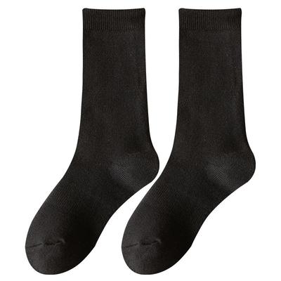 女士秋冬纯棉保暖长筒袜