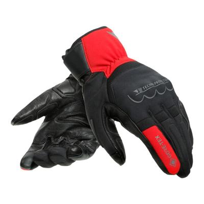 丹尼斯防水触屏短款羊皮手套