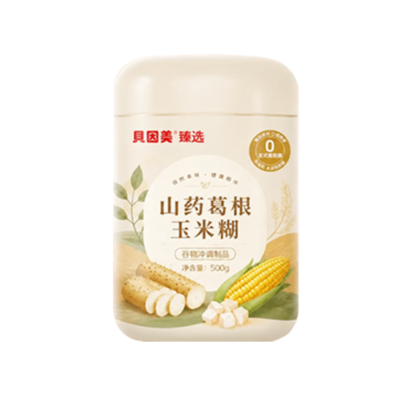 贝因美葛根山药玉米糊无蔗糖低脂