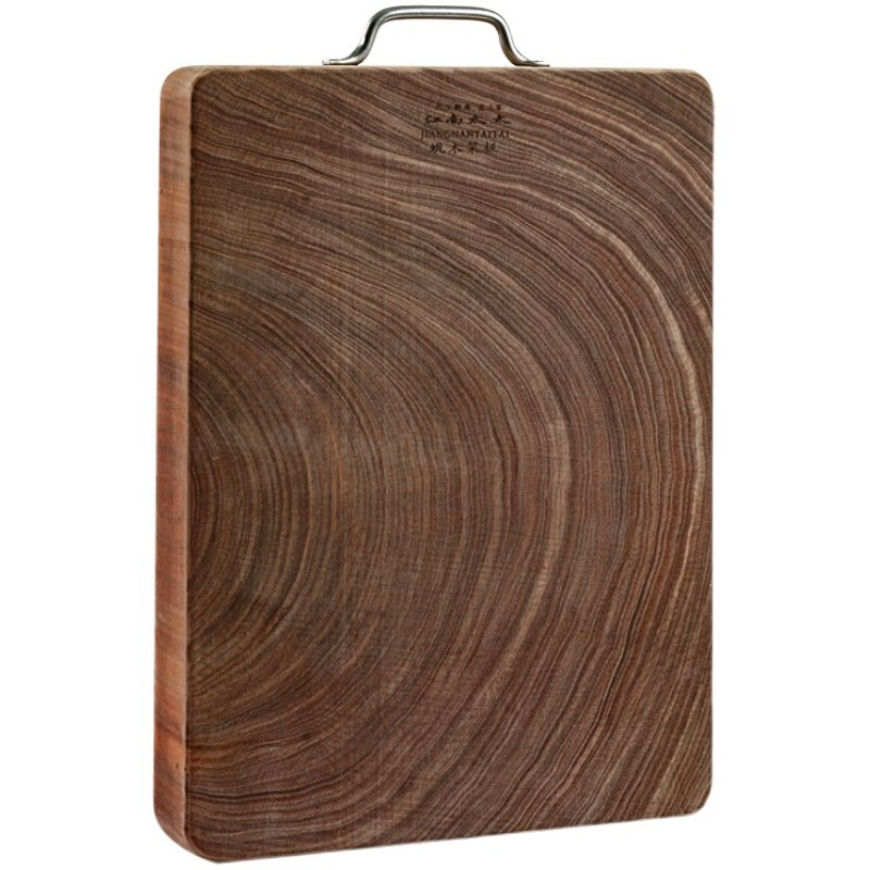 江南太太菜板实木家用木质铁木砧板老蚬木案板抗菌刀板整木切菜板